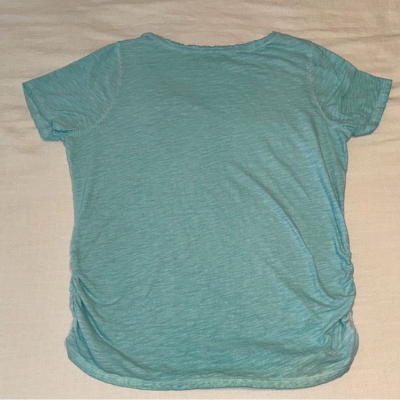👚Lane Bryant Women’s V-Neck Tee Bundle - Turquoise & Pink, Size 14/16 - Picture 11 of 11